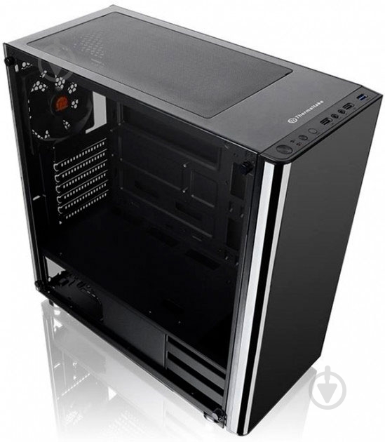 Корпус Thermaltake V200 Tempered Glass Edition Black - фото 2