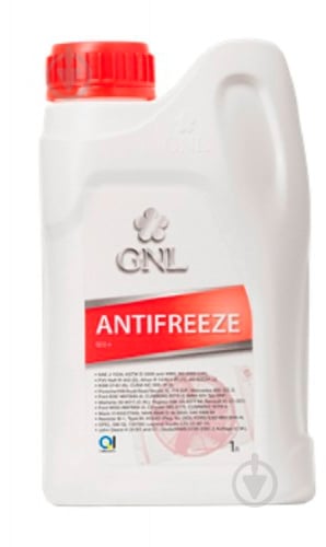 Антифриз GNL G12+ -40°C G12+ готовый 1 л красный (212001) - фото 2