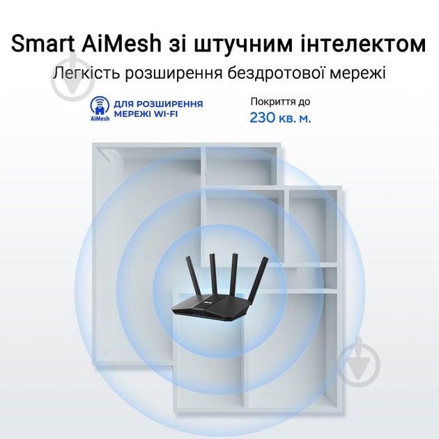 Маршрутизатор Asus RT-BE82U (90IG0990-MO9B00) - фото 12 Маршрутизатор Asus RT-BE82U (90IG0990-MO9B00) - фото 12