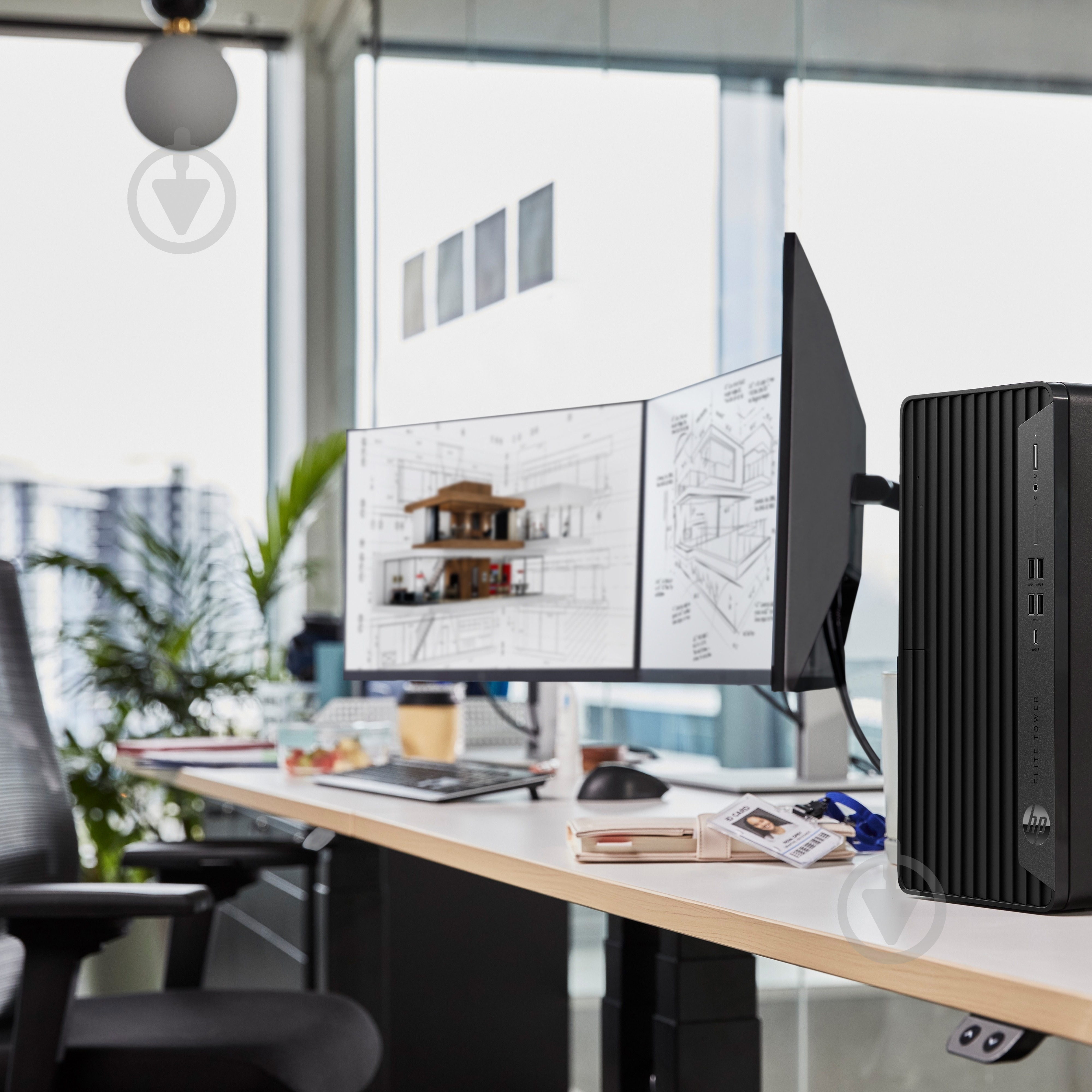 Неттоп HP Elite Tower 800 G9 (A0ZC4EA) black - фото 5