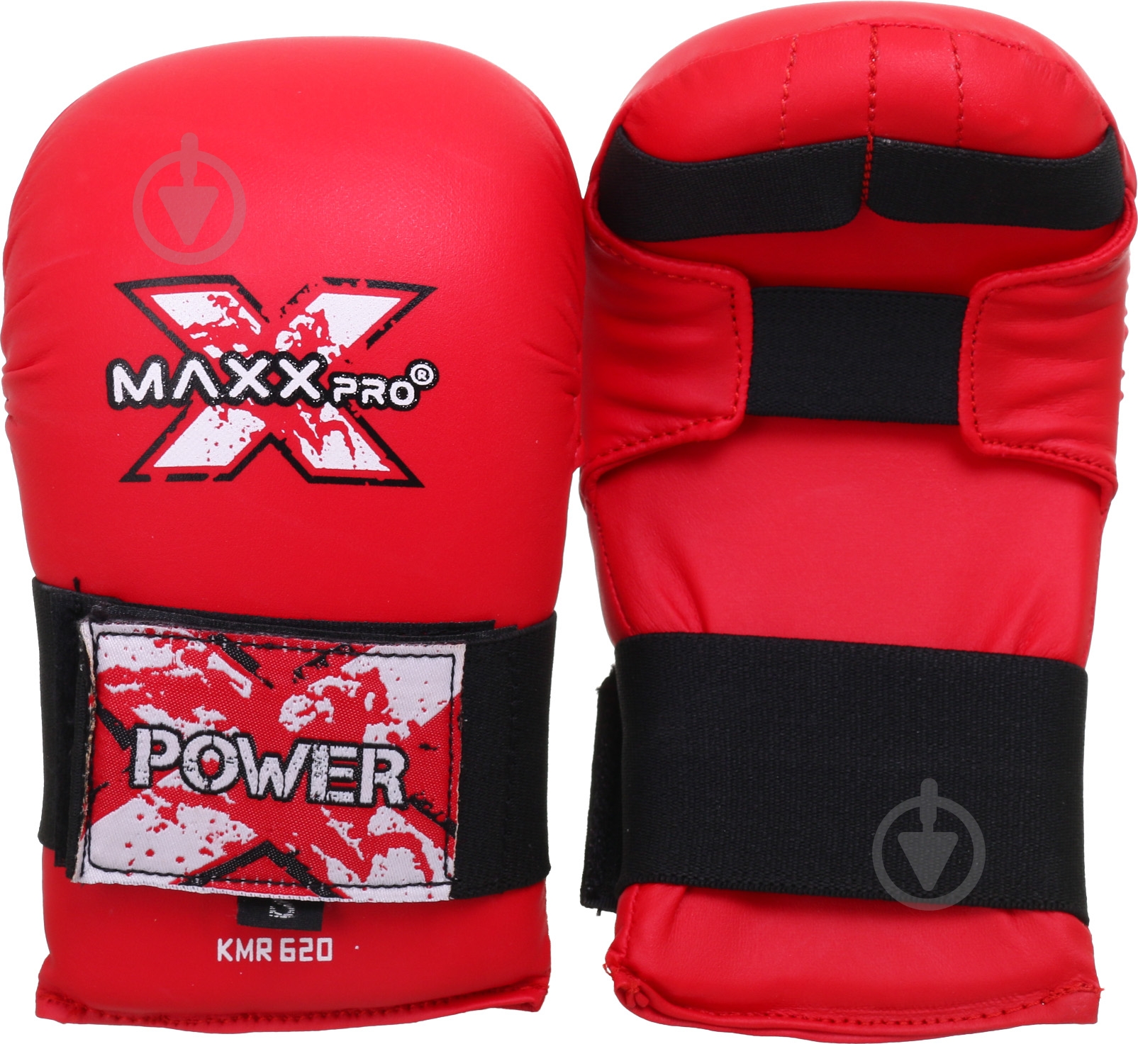 Рукавички для карате MaxxPro KMR-620 р. S червоний - фото 1