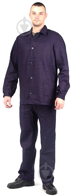 Костюм рабочий Ди-версия Стандарт (п'ятикарманник) р. XL синий - фото 1