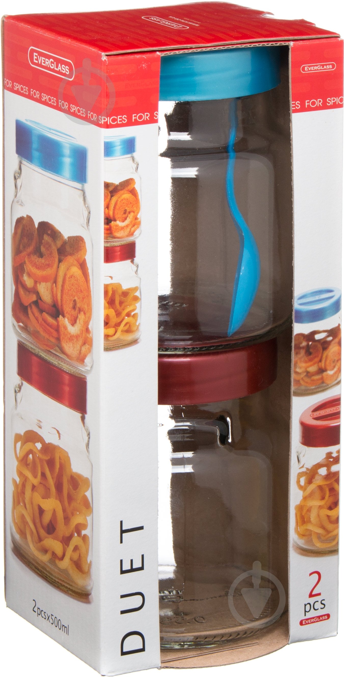 Набор банок Everglass Duet 550 мл 2 шт. - фото 6