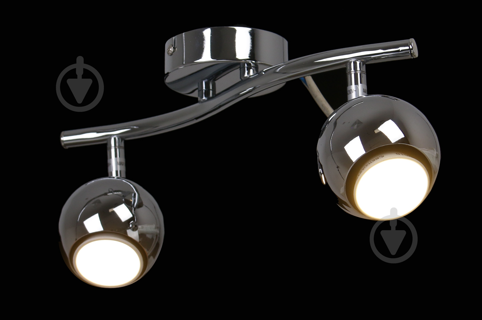Спот Arte Lamp A6251PL-2CC 2x50 Вт GU10 хром - фото 2 Спот Arte Lamp A6251PL-2CC 2x50 Вт GU10 хром - фото 2