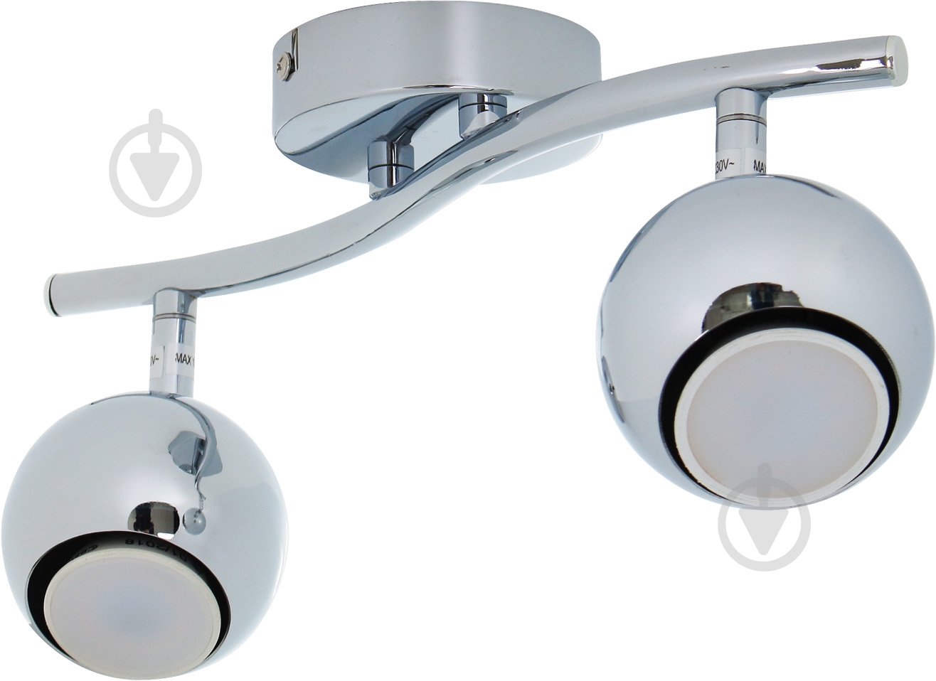 Спот Arte Lamp A6251PL-2CC 2x50 Вт GU10 хром - фото 1 Спот Arte Lamp A6251PL-2CC 2x50 Вт GU10 хром - фото 1