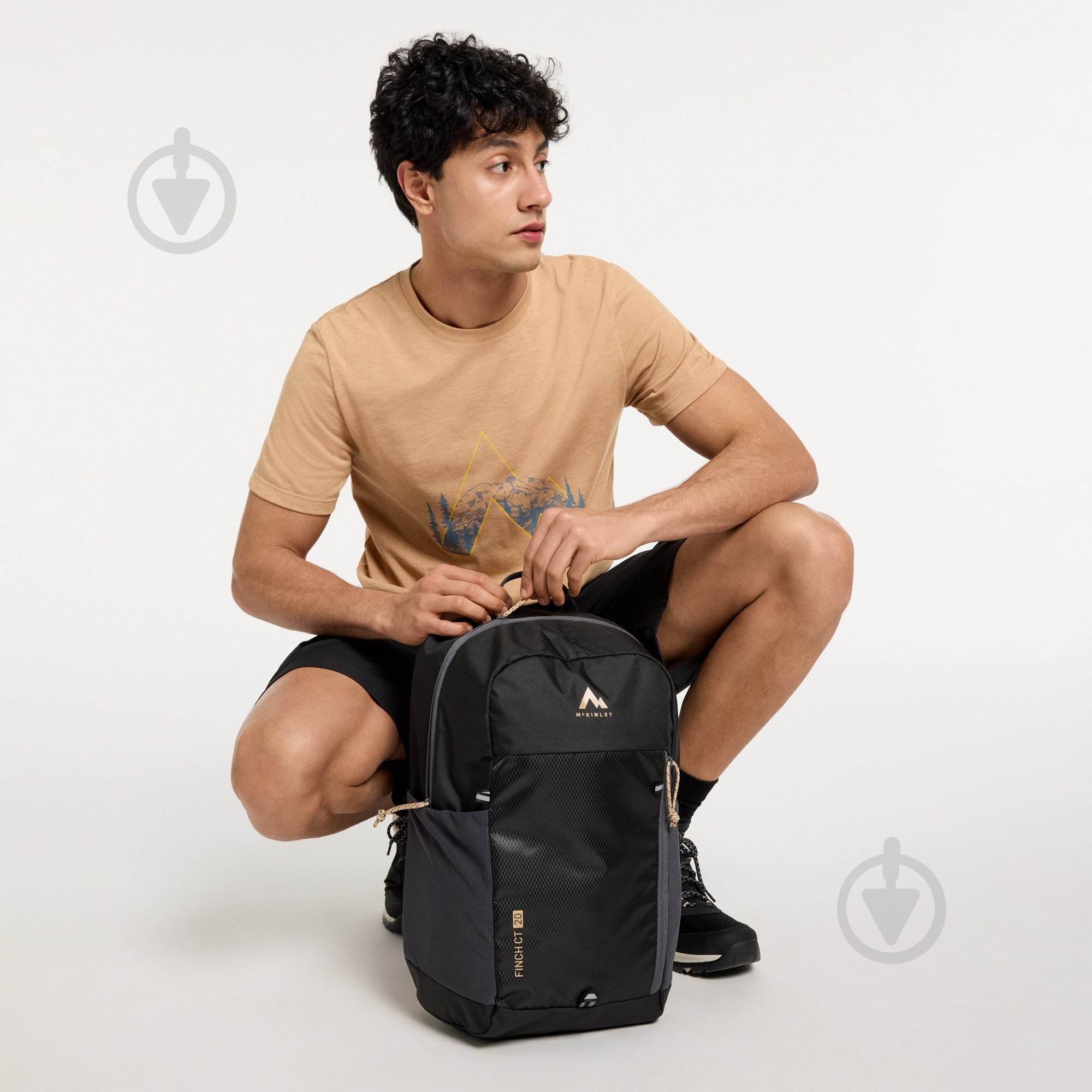 Рюкзак McKinley Finch CT 20 410572-911057 20 л черный - фото 9