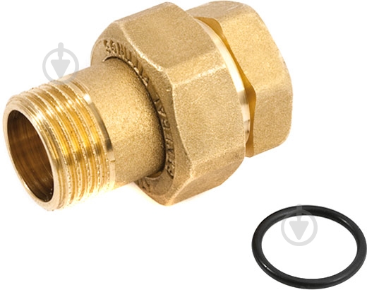 Муфта ВЗ General Fittings НР (американка) 1/2" латунь GF - фото 1 Муфта ВЗ General Fittings НР (американка) 1/2" латунь GF - фото 1