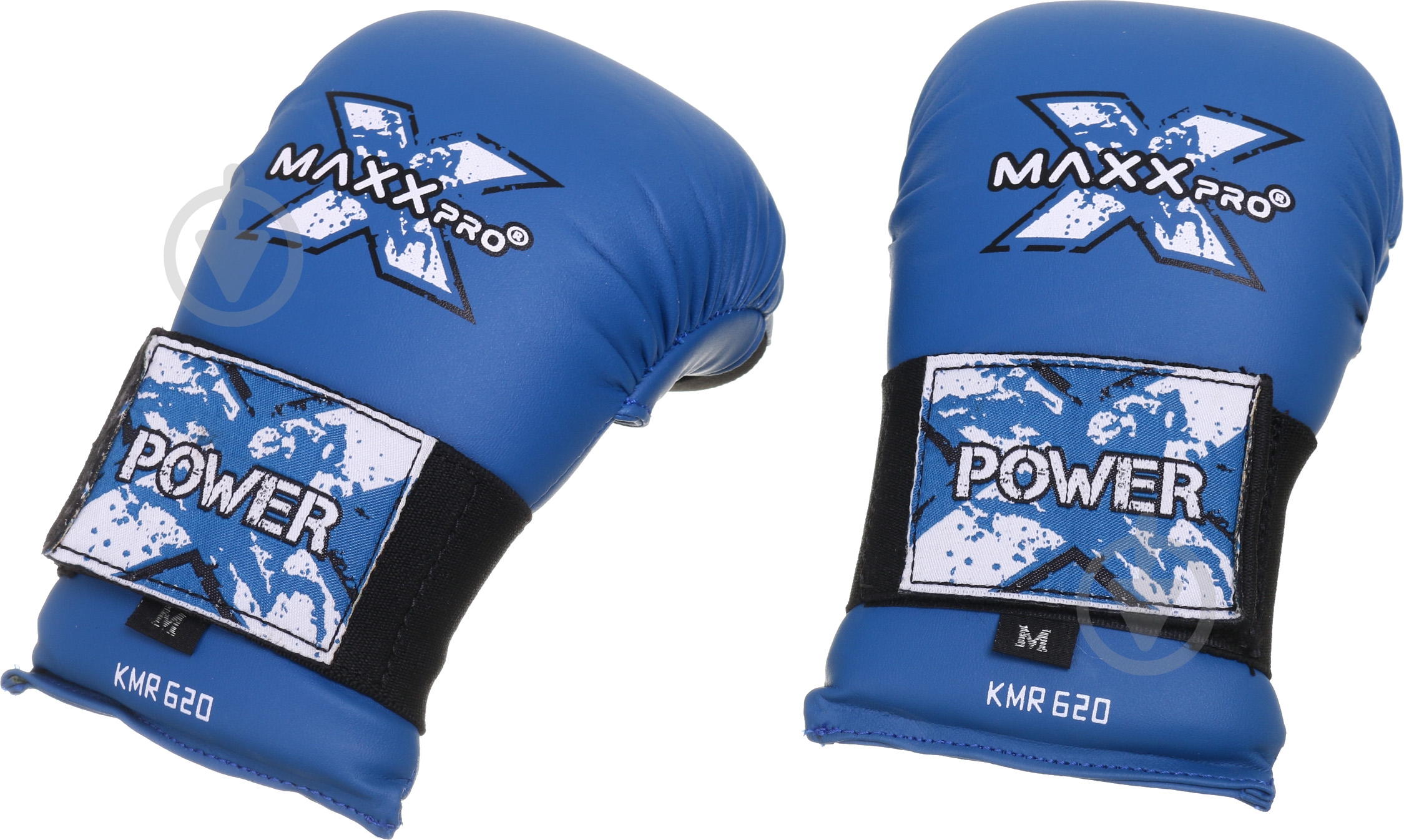 Перчатки для карате MaxxPro KMR-620 р. M синий - фото 3 Перчатки для карате MaxxPro KMR-620 р. M синий - фото 3