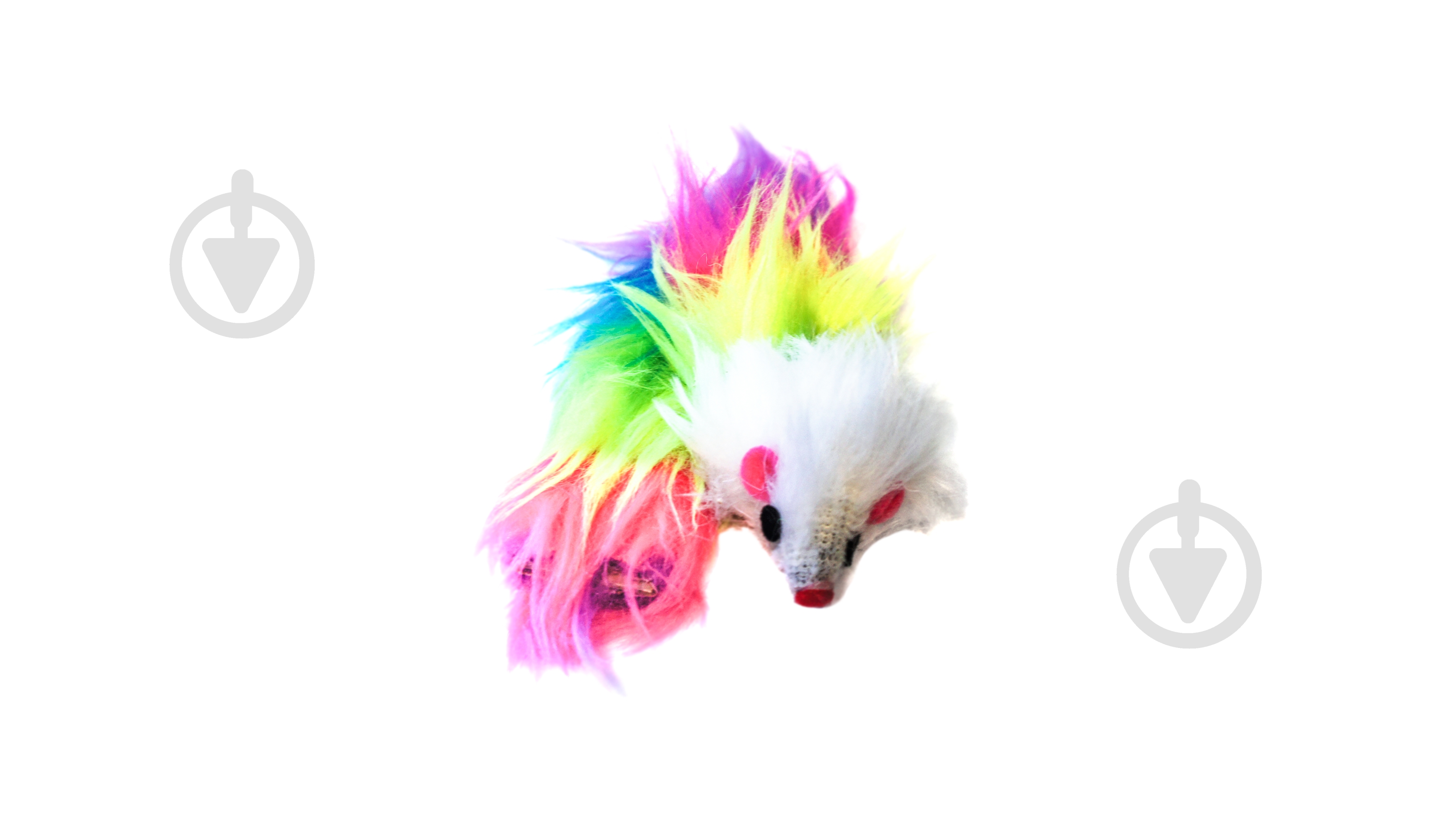 Игрушка для котов Topsi мышка пушистая (1601) 28 см разноцветный - фото 1 Игрушка для котов Topsi мышка пушистая (1601) 28 см разноцветный - фото 1