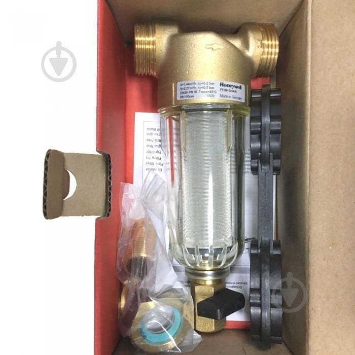 Фильтр самопромывной Resideo тонкой очистки Honeywell FF06-1/2 АА - фото 6