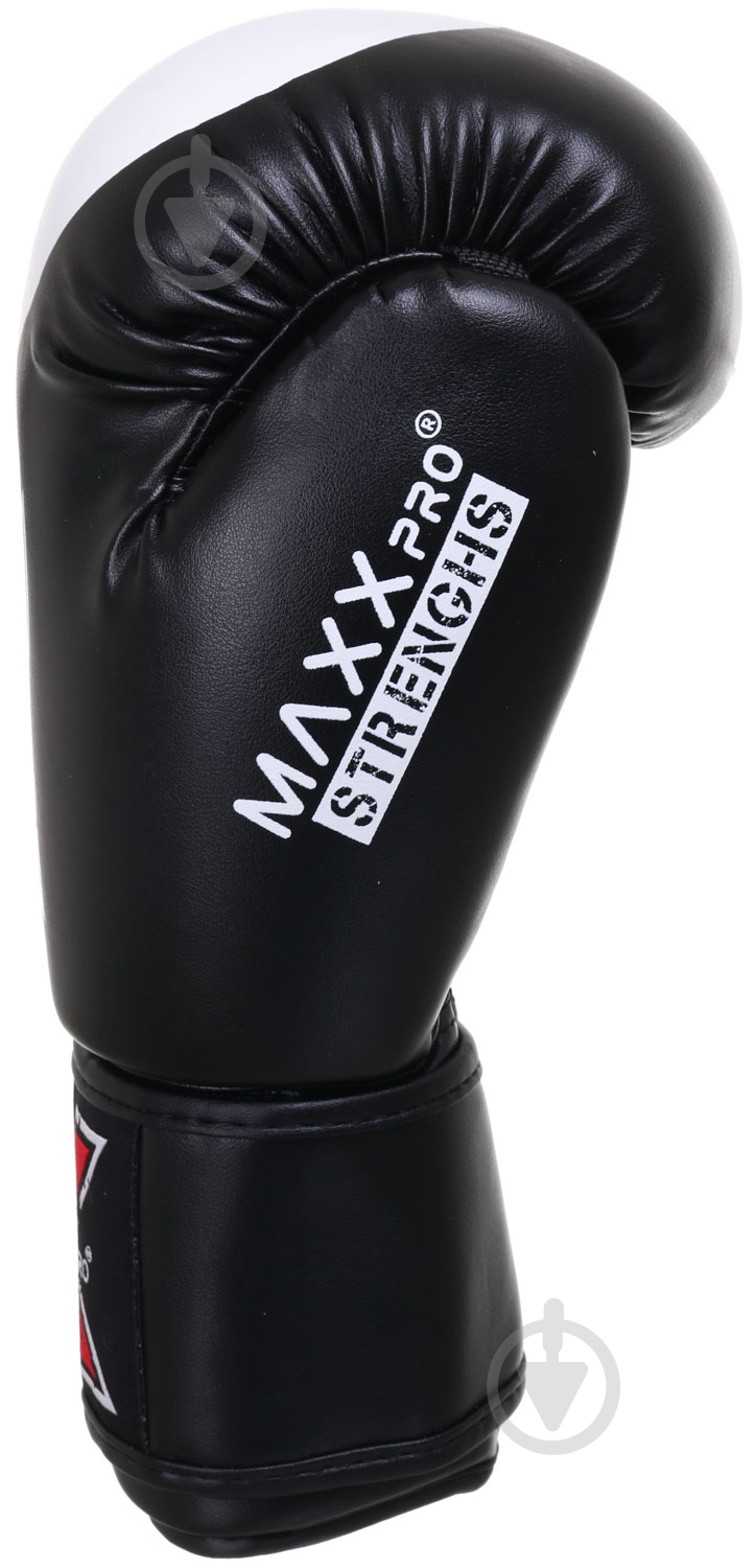Боксерські рукавиці MaxxPro AVG-616 10oz чорний - фото 4