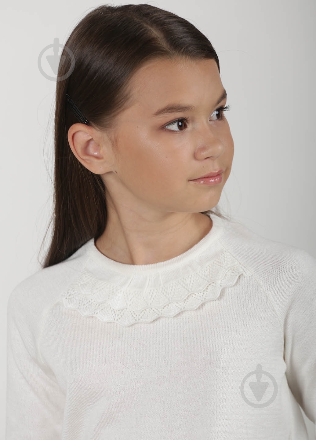 Джемпер для девочки Top Hat р.122 белый 21029 - фото 3 Джемпер для девочки Top Hat р.122 белый 21029 - фото 3