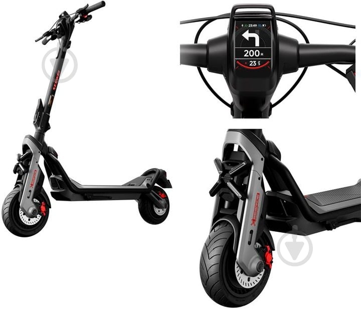 Електросамокат Segway-Ninebot GT3 E чорний (AA.06.02.01.0004) - фото 8