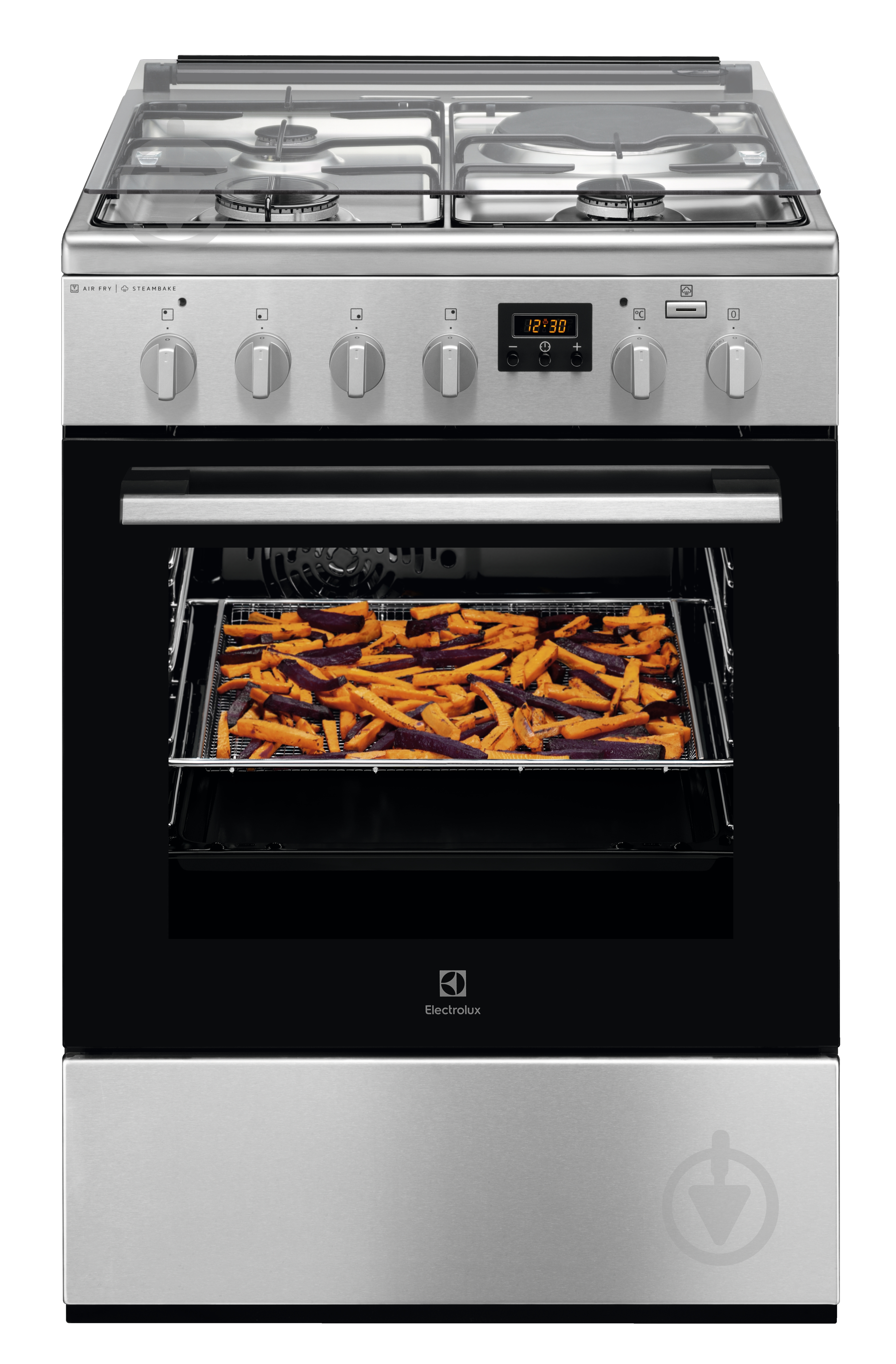 Плита комбинированная Electrolux LKM660200X - фото 1 Плита комбинированная Electrolux LKM660200X - фото 1