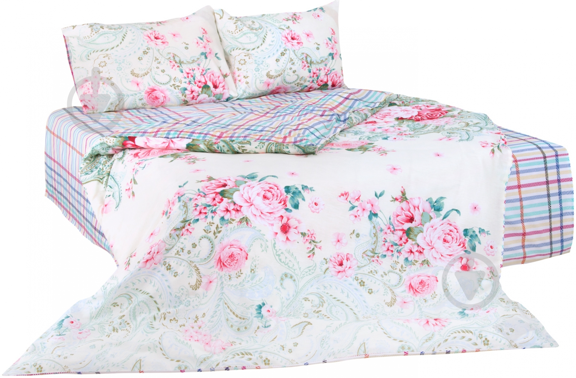 Комплект постельного белья Sirena 1,5 разноцветный Ibodo - фото 1