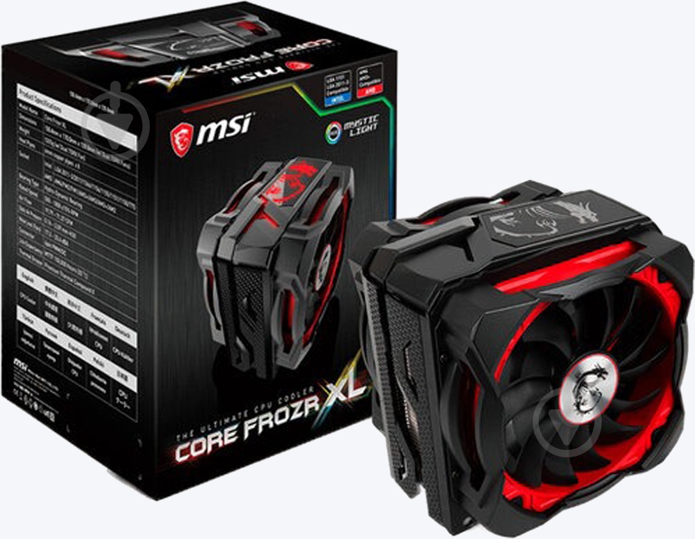 Процессорный кулер MSI Core Frozr XL - фото 3 Процессорный кулер MSI Core Frozr XL - фото 3