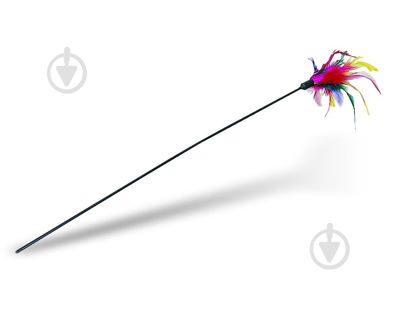 Дразнилка Topsi Удочка с перьями разноцветный (1614) - фото 1