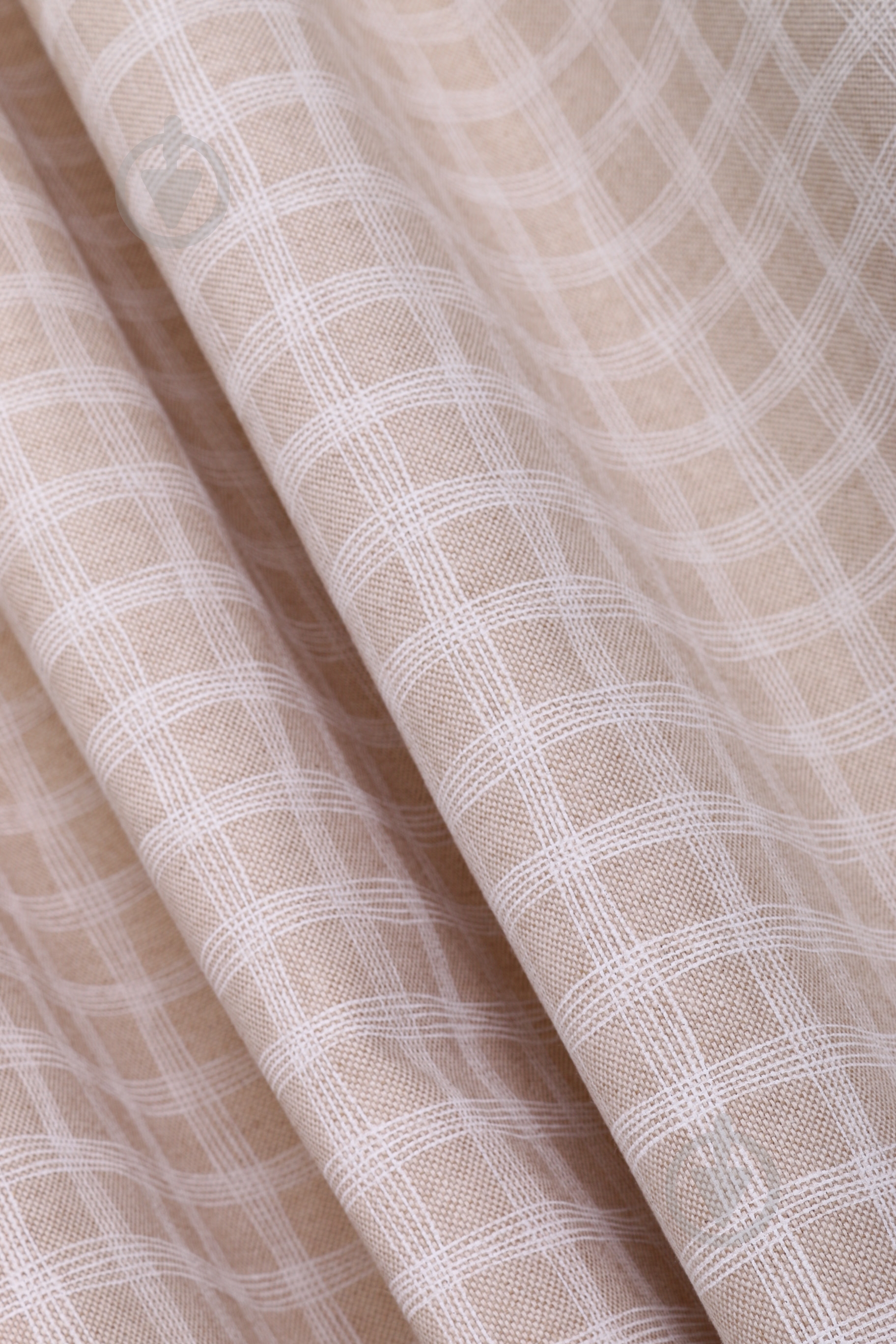 Комплект штор с подхватом Шале Клетка маленькая 136х170 см La Nuit - фото 3 Комплект штор с подхватом Шале Клетка маленькая 136х170 см La Nuit - фото 3