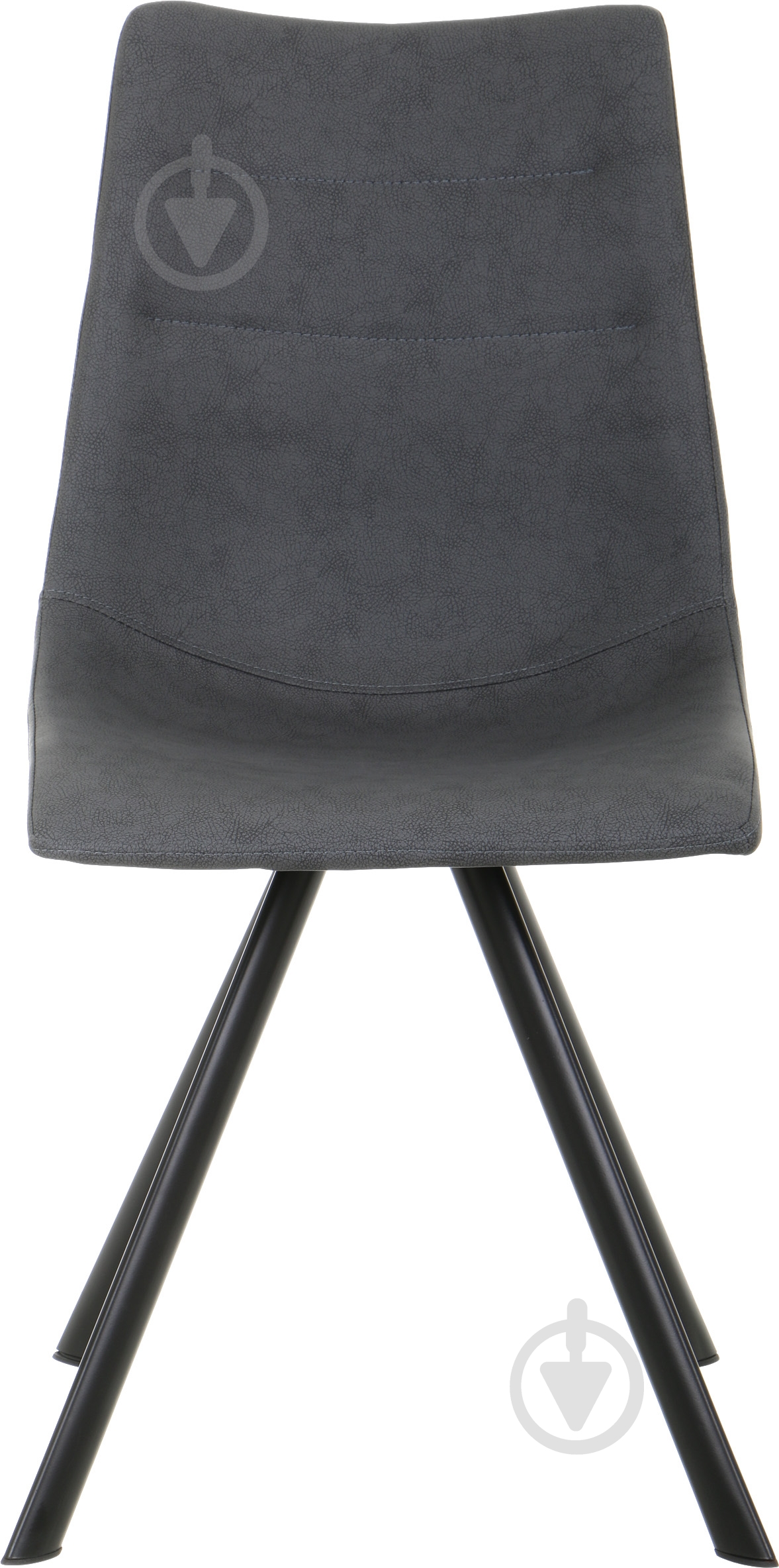 Стул обеденный Реймс черный/серый - фото 3