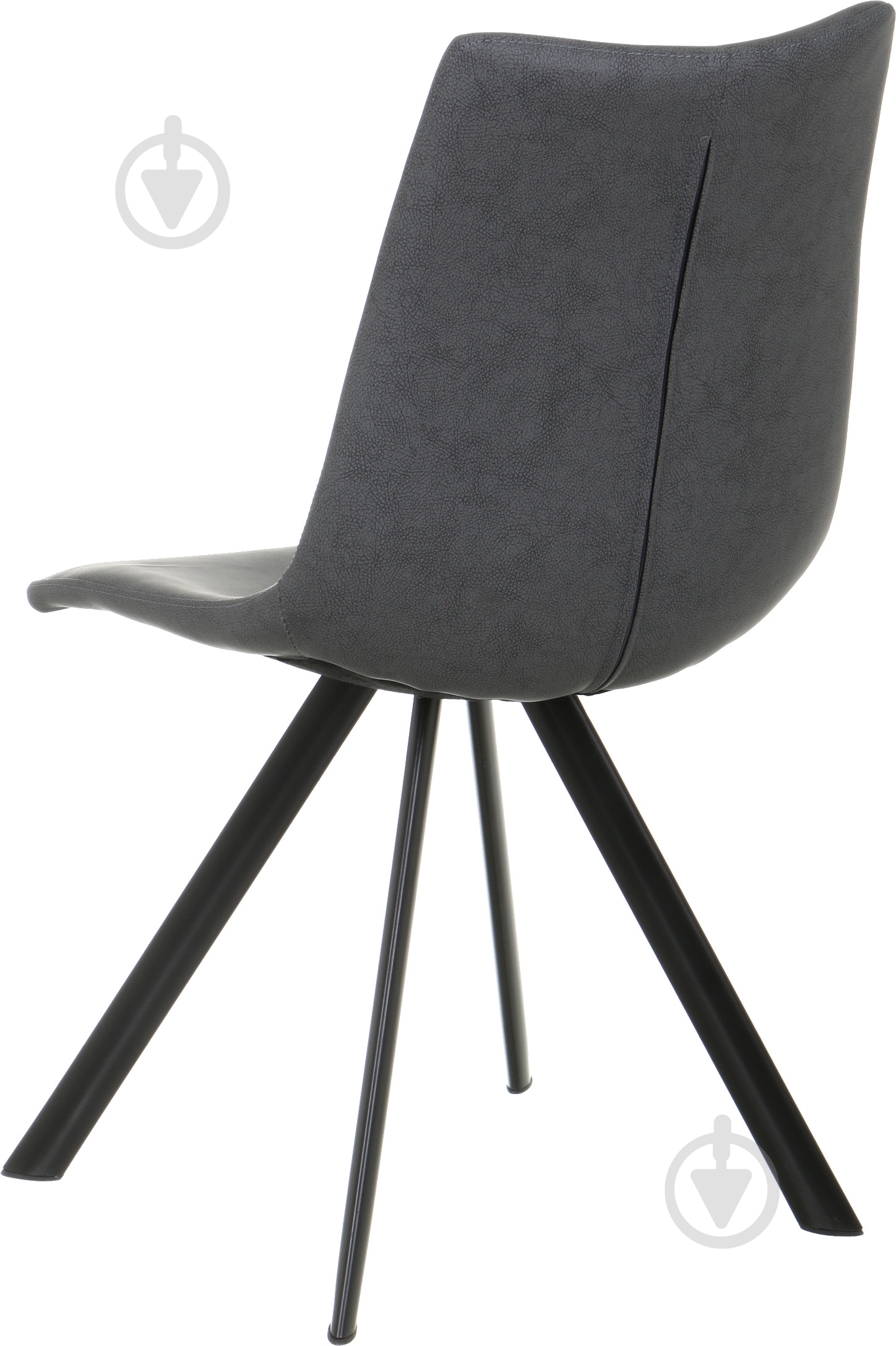 Стул обеденный Реймс черный/серый - фото 2