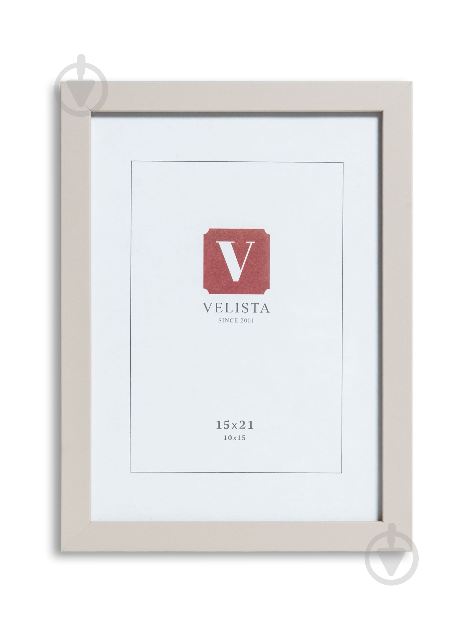 Рамка для фотографії з оргсклом Velista 15W-49697v 1 фото 15x21 см сірий - фото 1