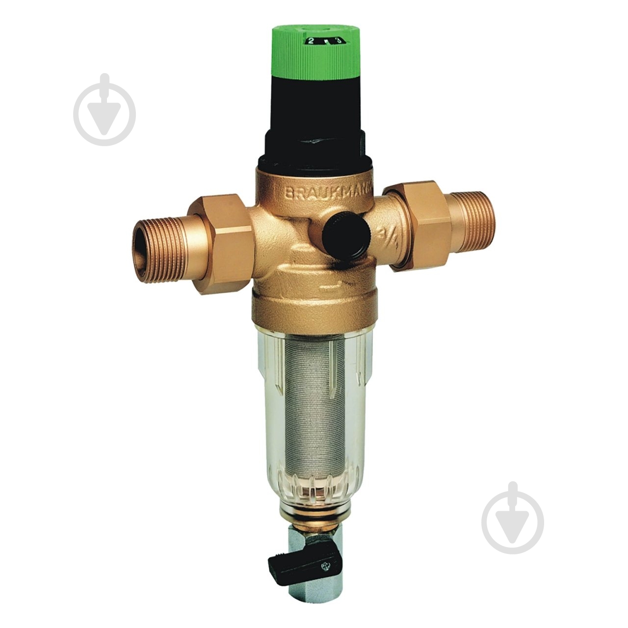 Фильтр самопромывной Resideo тонкой очистки з редуктором Honeywell FK06-3/4AA - фото 1
