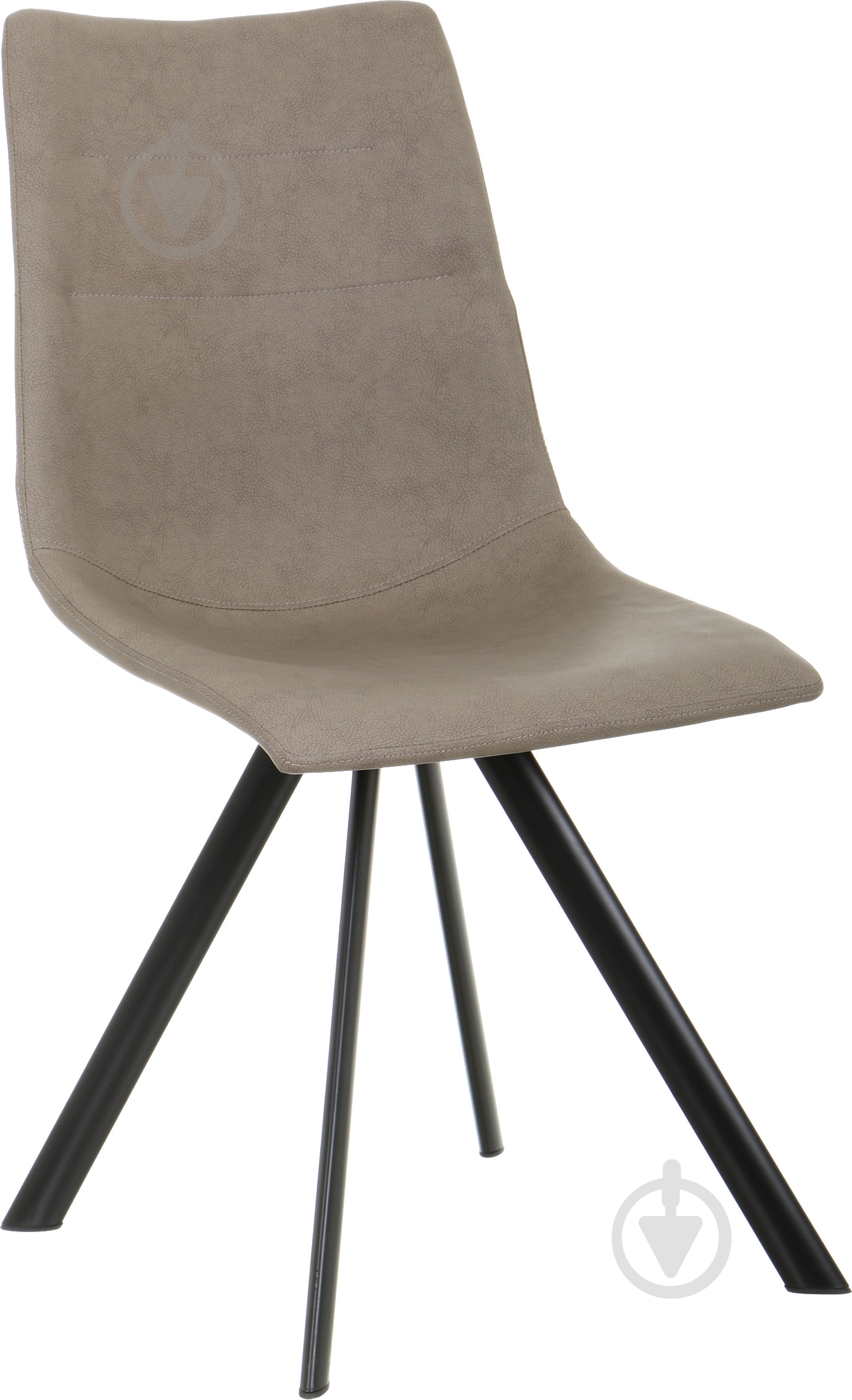 Стул обеденный Реймс черный/бежевый - фото 1