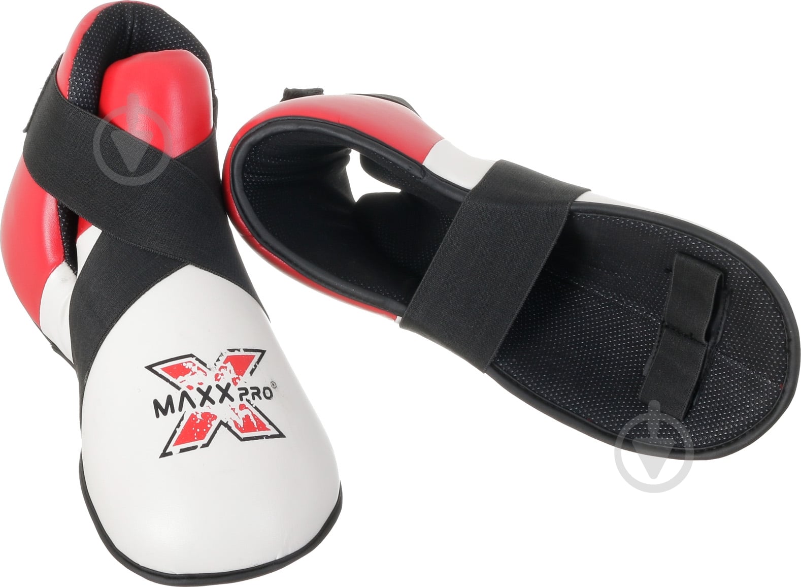 Футы для кикбоксинга MaxxPro KMR-625 красный р. L - фото 1