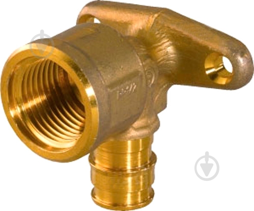 Водорозетка ВН Uponor латунь з фланцем O20 х 1/2 - фото 1 Водорозетка ВН Uponor латунь з фланцем O20 х 1/2 - фото 1