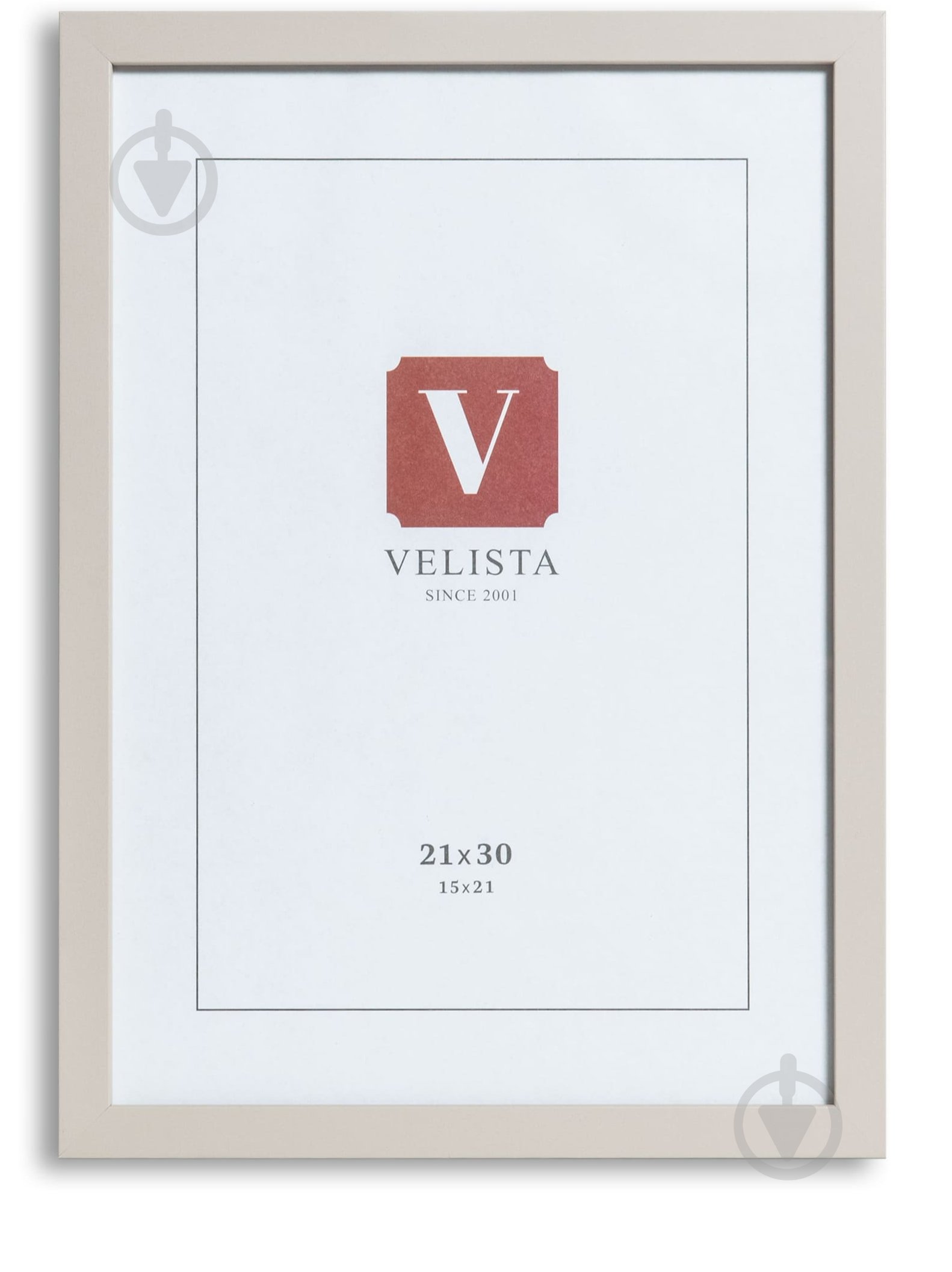 Рамка для фотографії з оргсклом Velista 15W-49697v 1 фото 21х30 см сірий - фото 1