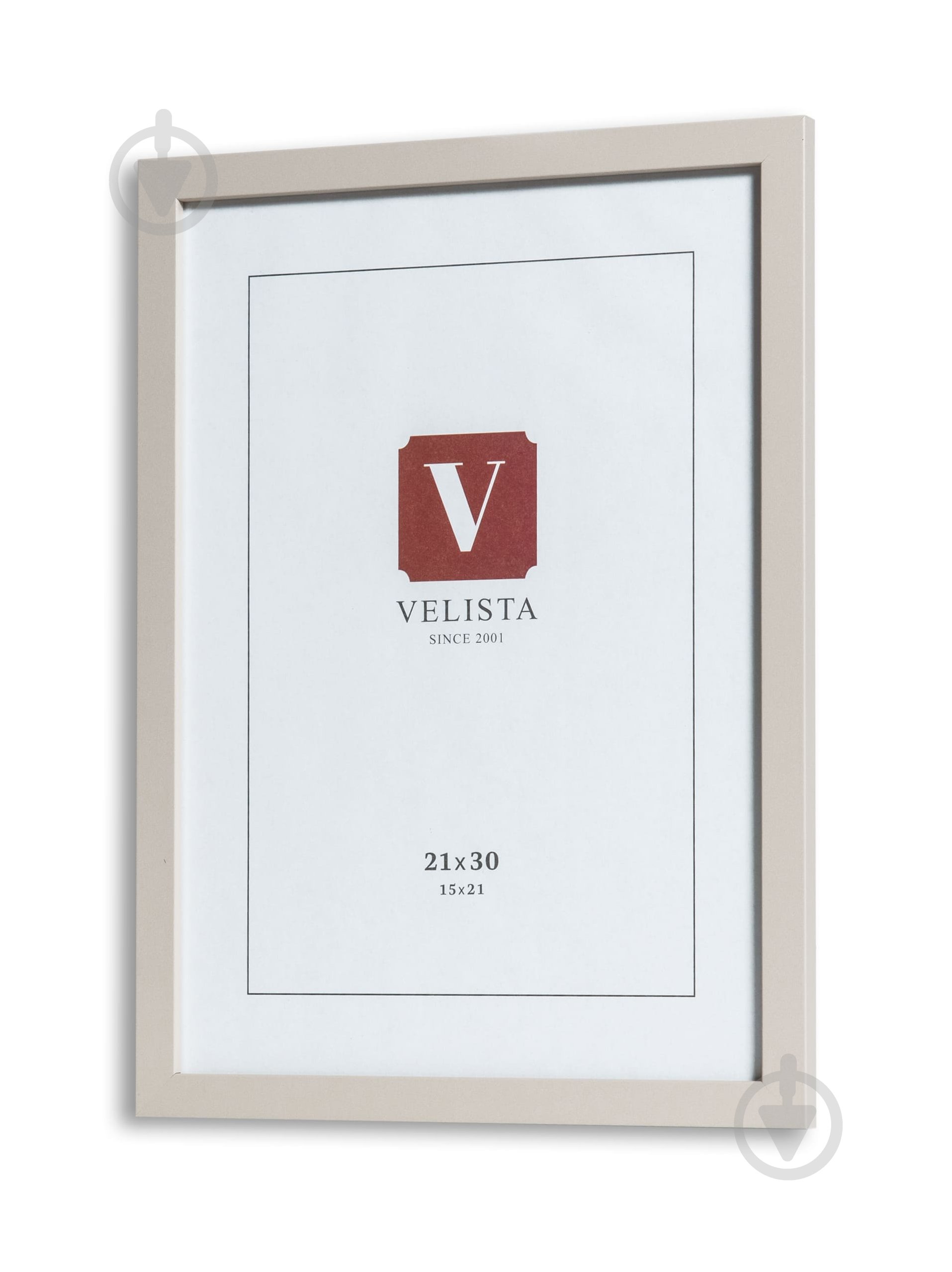 Рамка для фотографії з оргсклом Velista 15W-49697v 1 фото 21х30 см сірий - фото 2