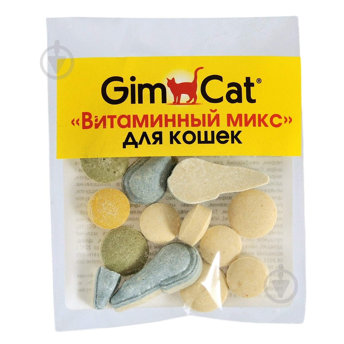 Витамины Gimborn GimCat микс 12 табл. - фото 1 Витамины Gimborn GimCat микс 12 табл. - фото 1