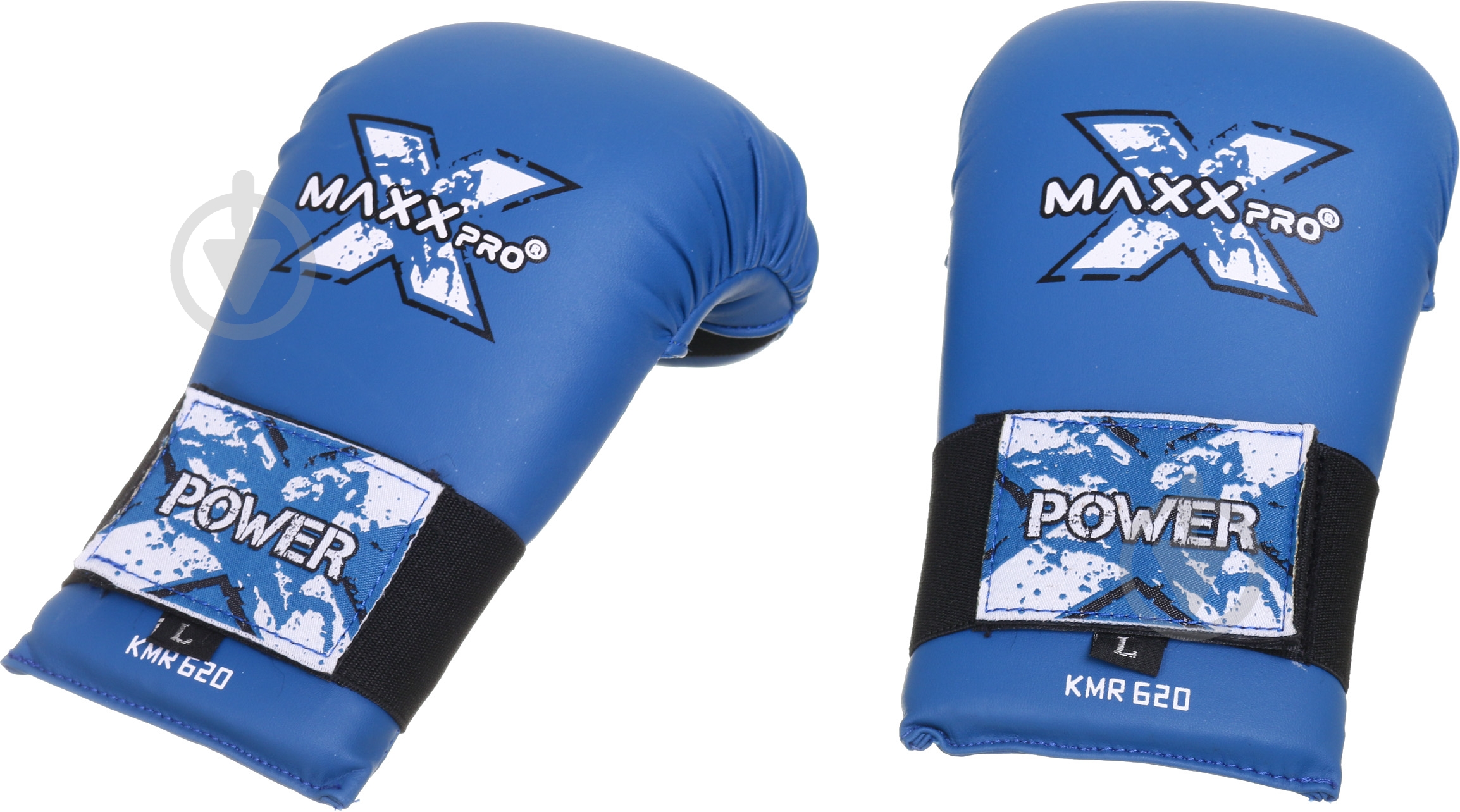 Перчатки для карате MaxxPro KMR-620 р. L синий - фото 3 Перчатки для карате MaxxPro KMR-620 р. L синий - фото 3