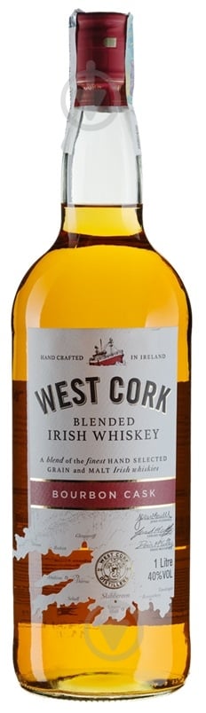Виски West Cork Bourbon Cask 1 л - фото 1