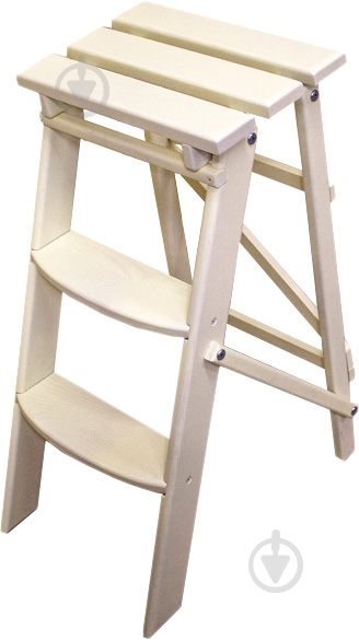 Лестница-стремянка Virastar White 3 ступени - фото 1