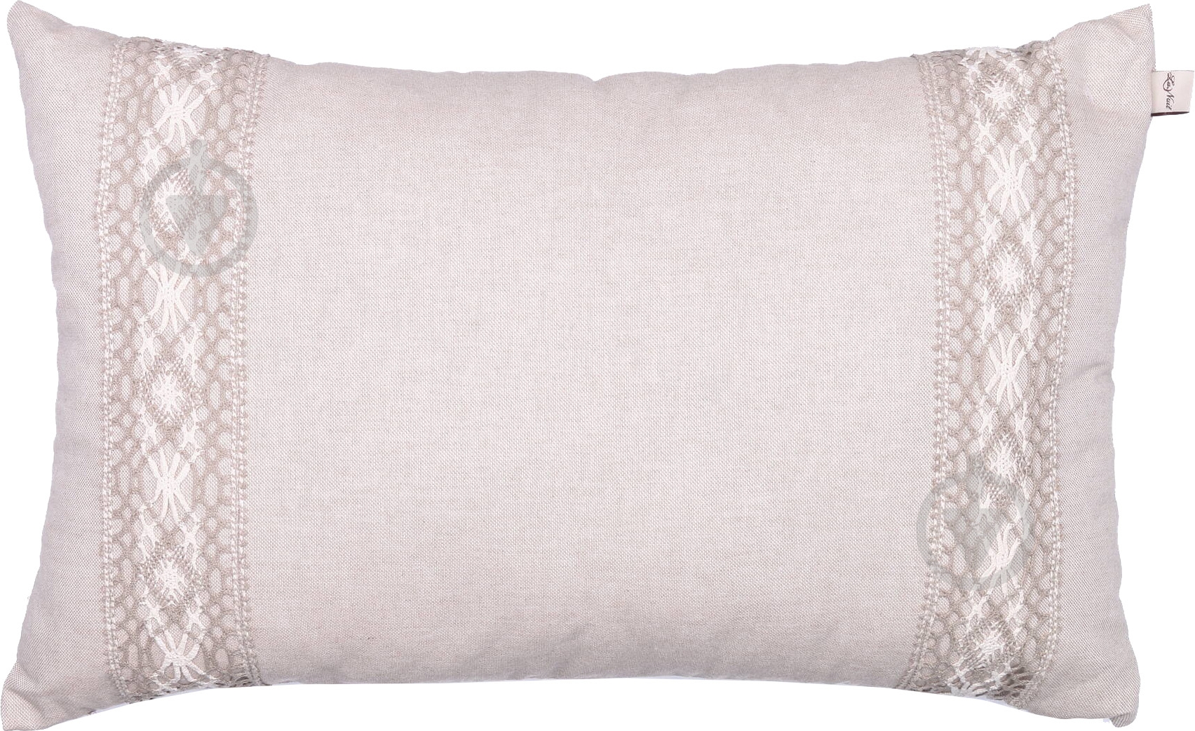 Подушка декоративная Шале Натюрель 33x55 см бежевый La Nuit - фото 2 Подушка декоративная Шале Натюрель 33x55 см бежевый La Nuit - фото 2