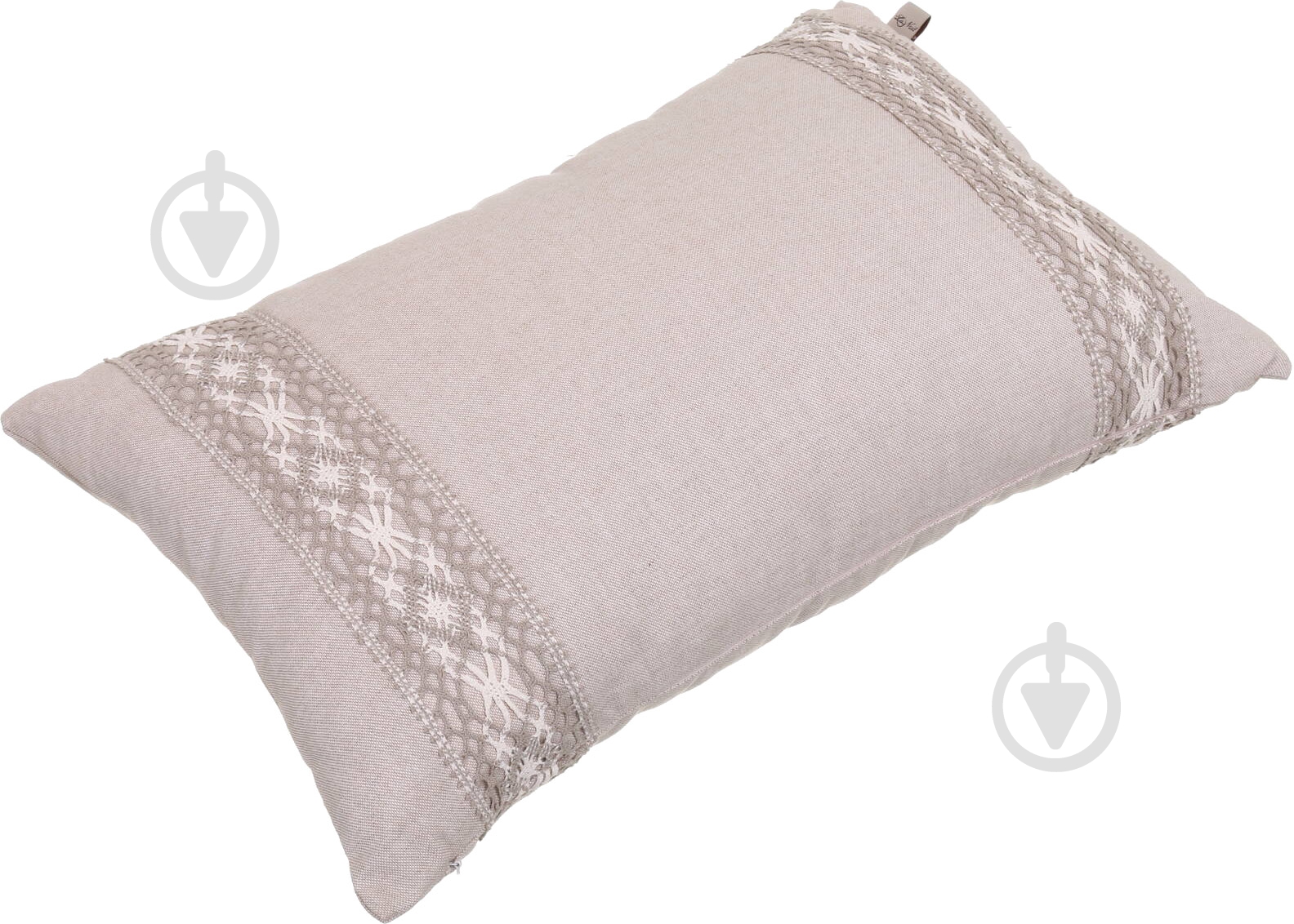 Подушка декоративная Шале Натюрель 33x55 см бежевый La Nuit - фото 3 Подушка декоративная Шале Натюрель 33x55 см бежевый La Nuit - фото 3