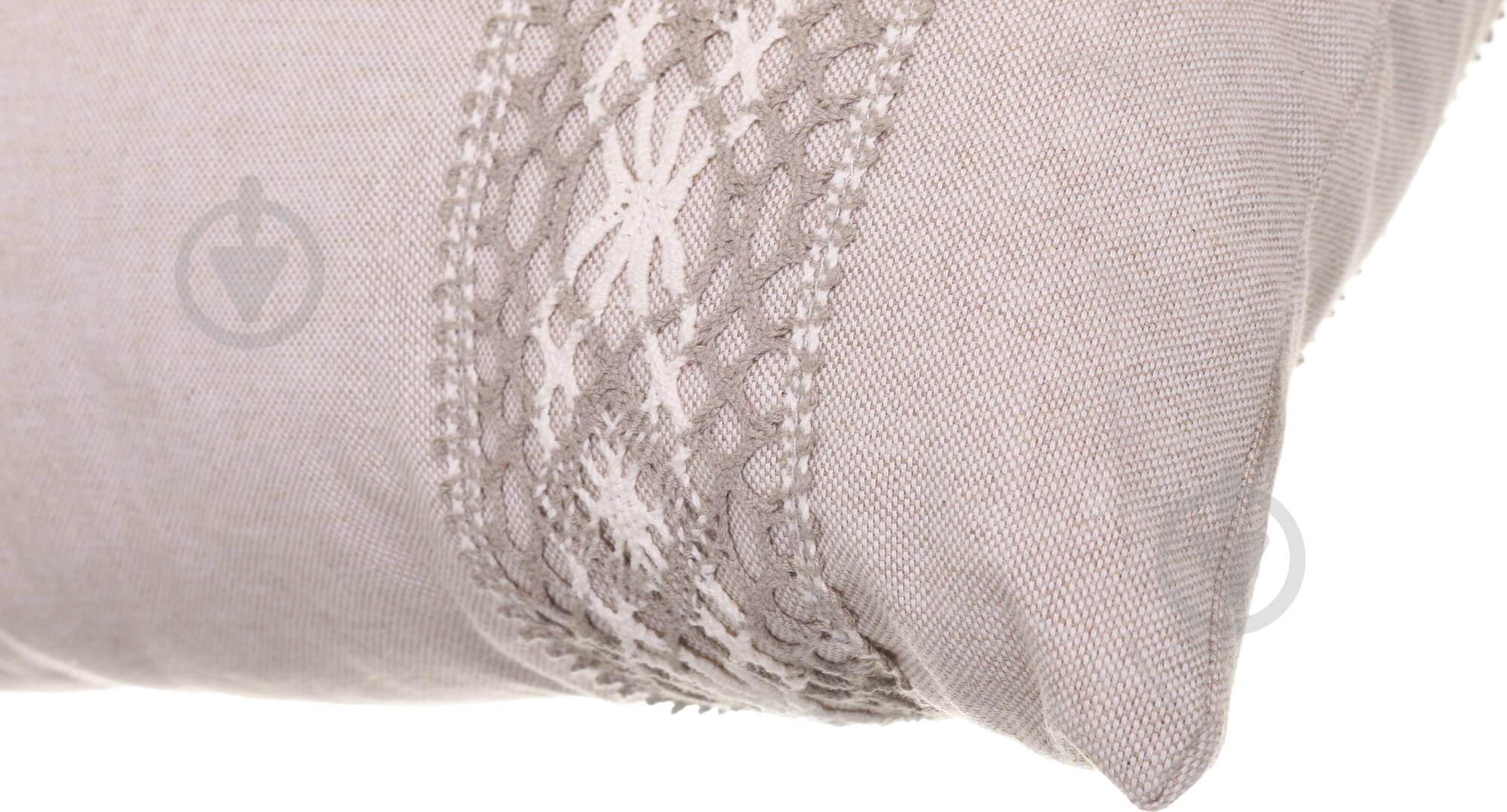 Подушка декоративная Шале Натюрель 33x55 см бежевый La Nuit - фото 4 Подушка декоративная Шале Натюрель 33x55 см бежевый La Nuit - фото 4