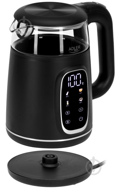 Електрочайник Adler AD1305BS - фото 4