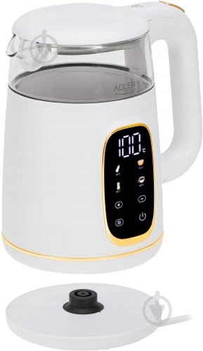 Електрочайник Adler AD1305WG - фото 3 Електрочайник Adler AD1305WG - фото 3