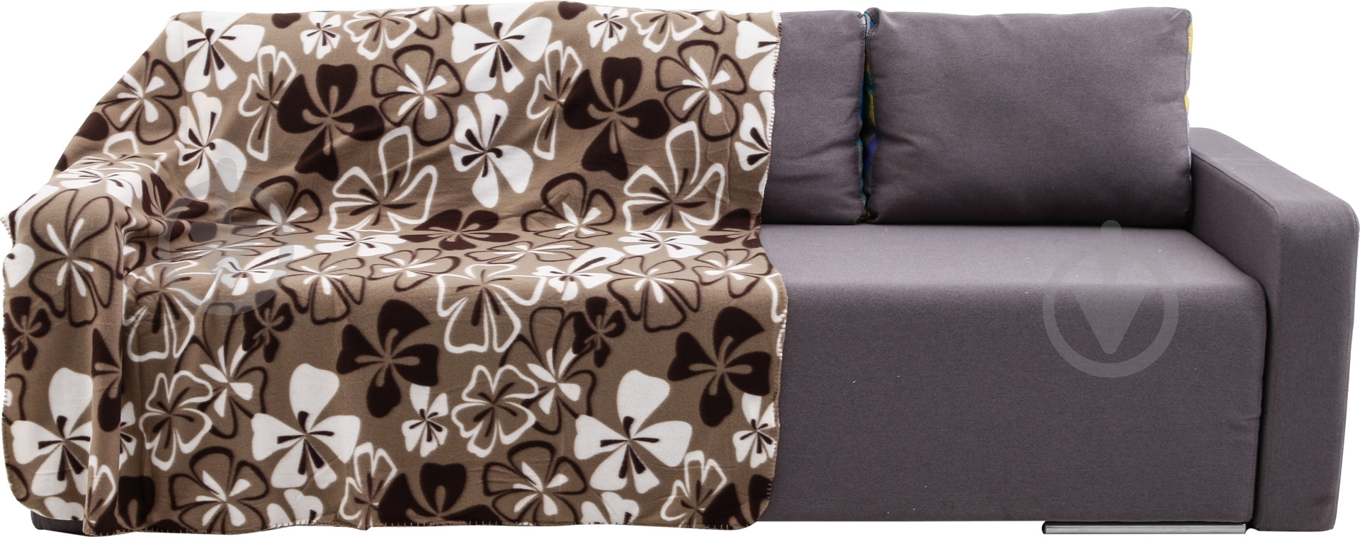 Плед Цветы 150x180 см разноцветный Underprice - фото 1