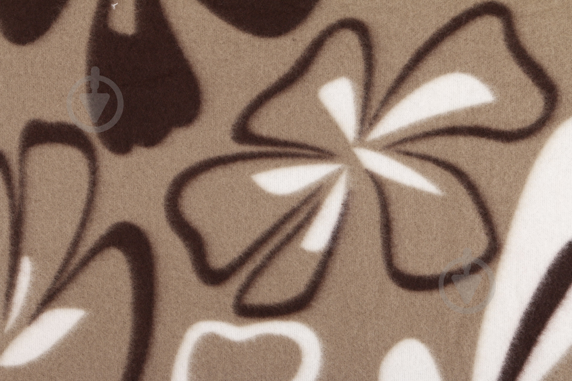 Плед Цветы 150x180 см разноцветный Underprice - фото 2