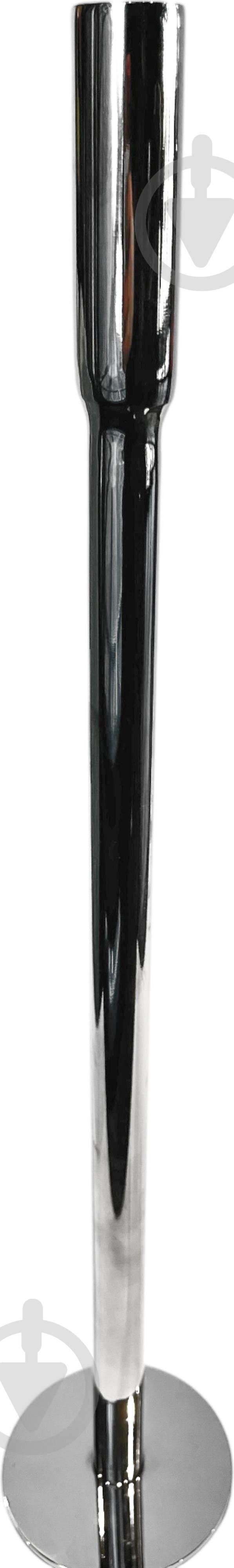 Подсвечник Arrow серебро 9х9х38 см - фото 1