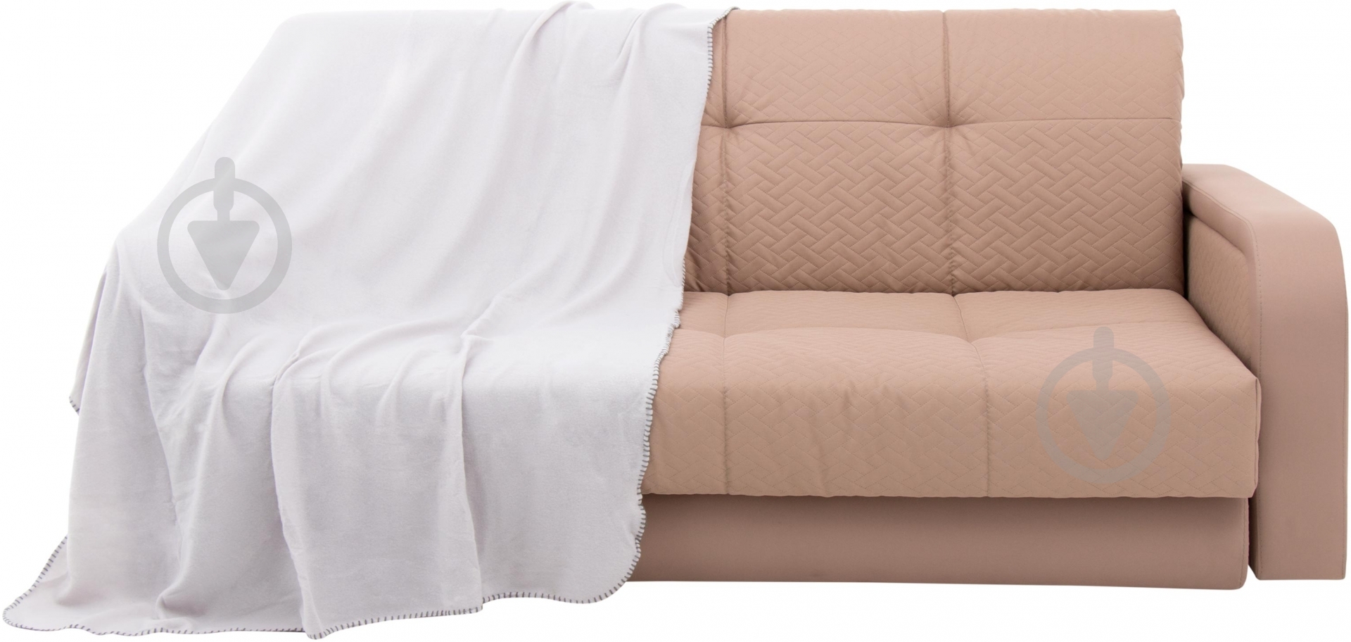 Плед 130x170 см светло-серый UP! (Underprice) - фото 1 Плед 130x170 см светло-серый UP! (Underprice) - фото 1