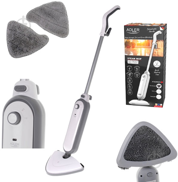 Паровая швабра Adler AD7057 white - фото 8