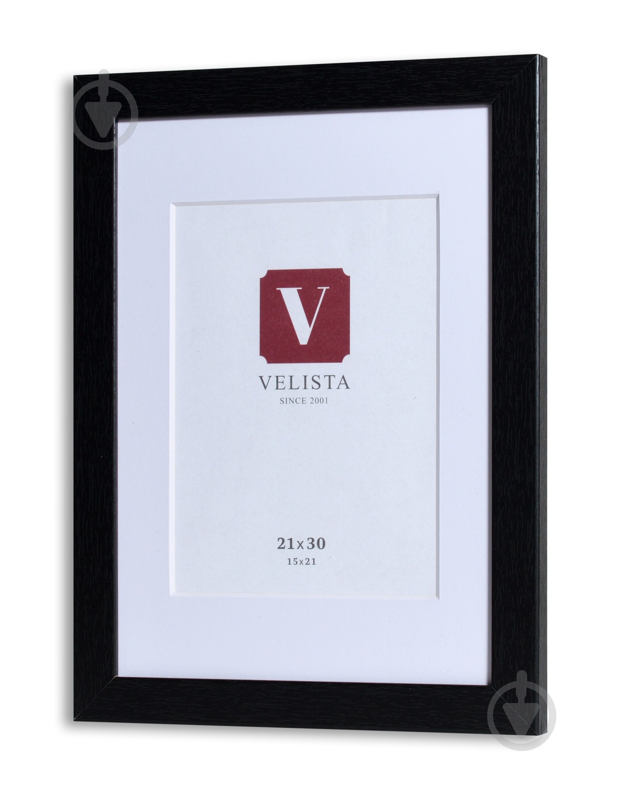 Фоторамка з паспарту Velista 24W-86888-8v 21х30/15x21 см чорний - фото 2