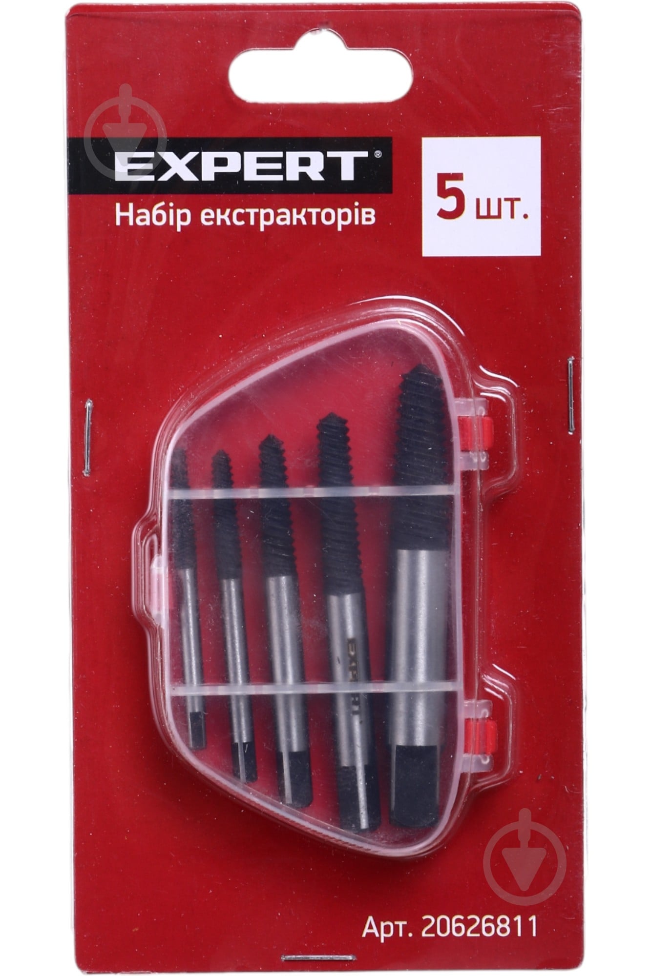 Набор экстракторов ET-EX-5 Expert 5 шт. 123 - фото 8