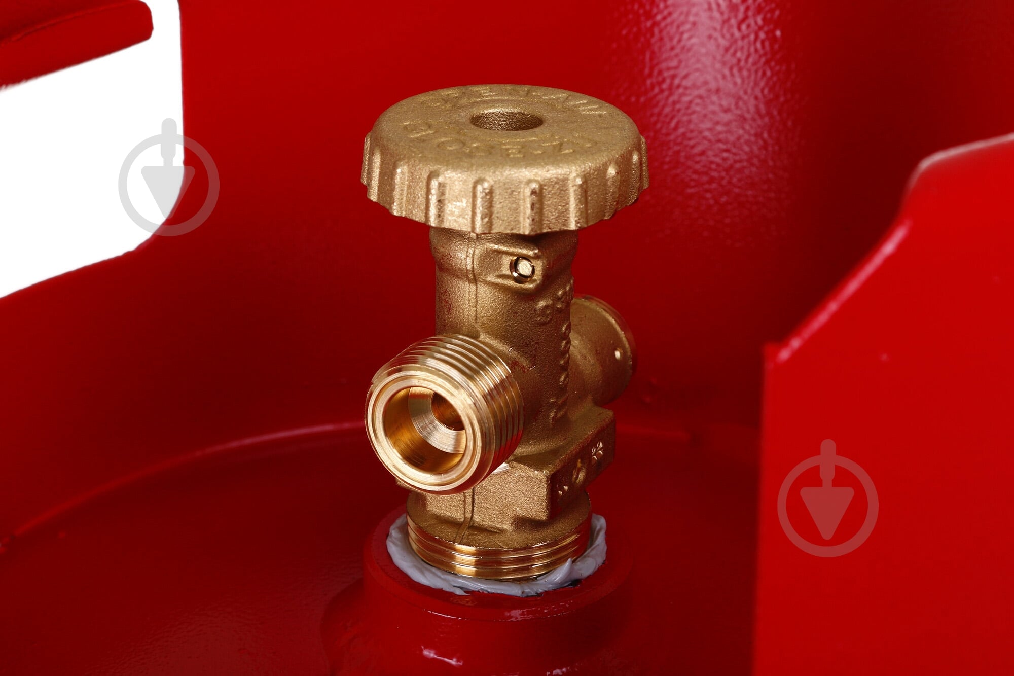 Баллон газовый Safegas металлический 50 литров с безопасным вентилем - фото 3