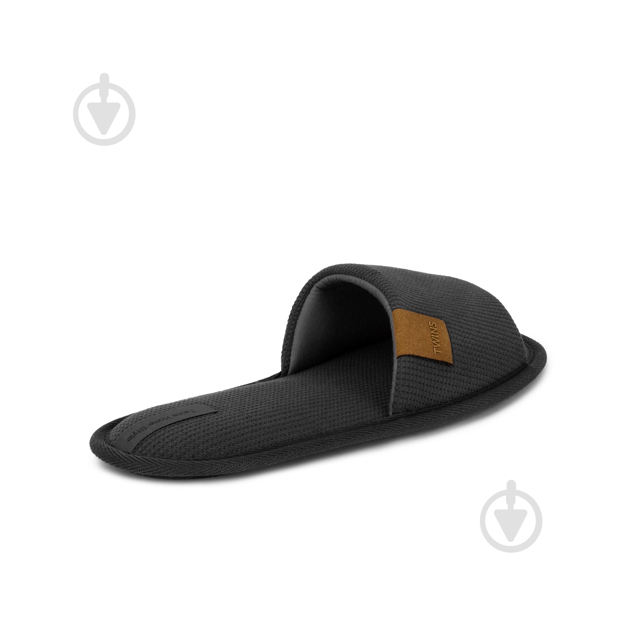 Тапки домашние Twins HS-VL вафельные 14189 р.44/45 графит - фото 3 Тапки домашние Twins HS-VL вафельные 14189 р.44/45 графит - фото 3