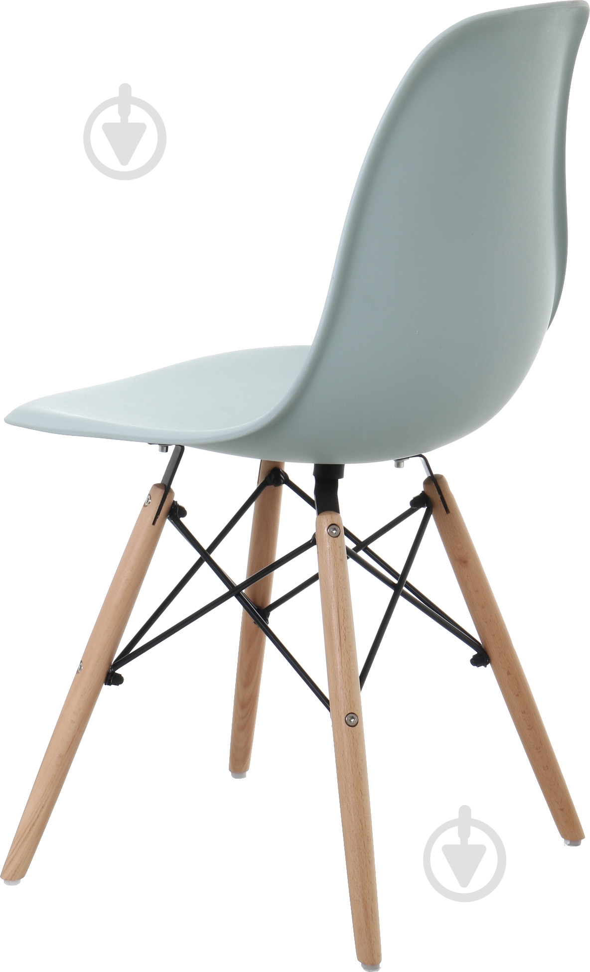 Стул обеденный Style 530x465x830 мм Gray-Green бук - фото 3